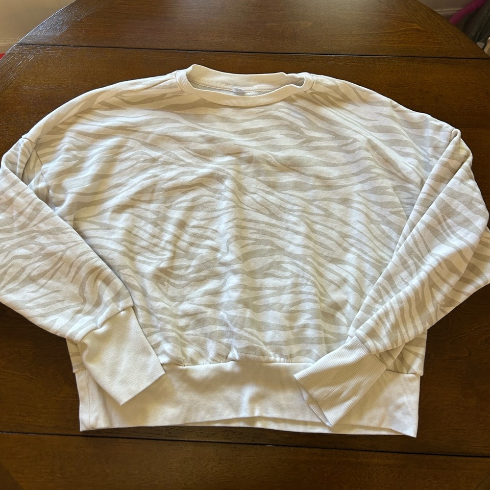 Old Navy Zebra Pull over